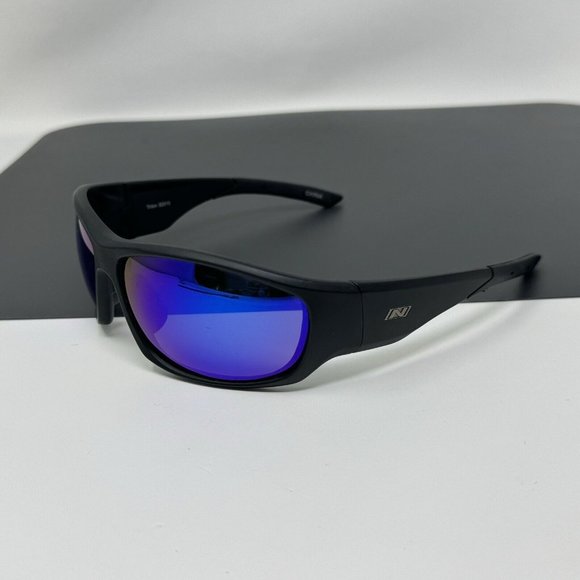 Optic Nerve Triton Sunglasses Frame Replacement Only No Lenses Matte Black 82010 - Picture 9 of 9